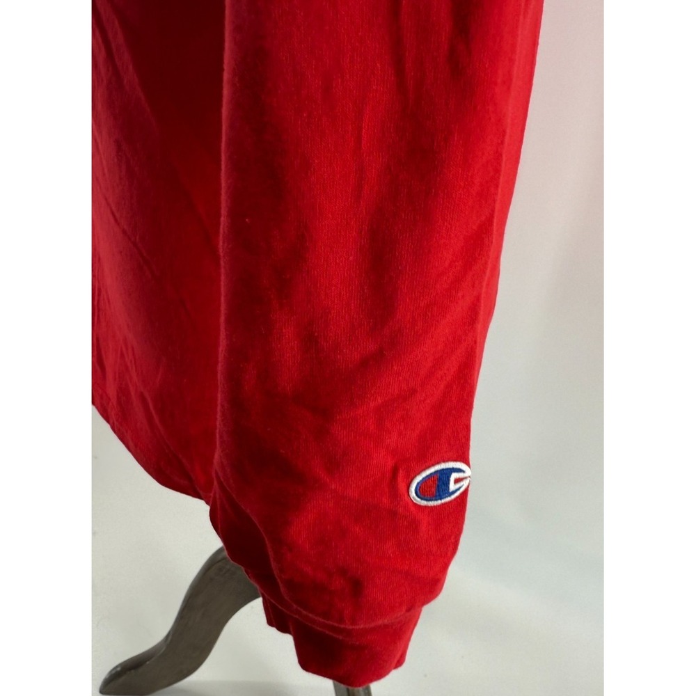 Champion Maryland Terrapins Red Crewneck Sweatshirt Mens‎ Medium - Picture 9 of 9